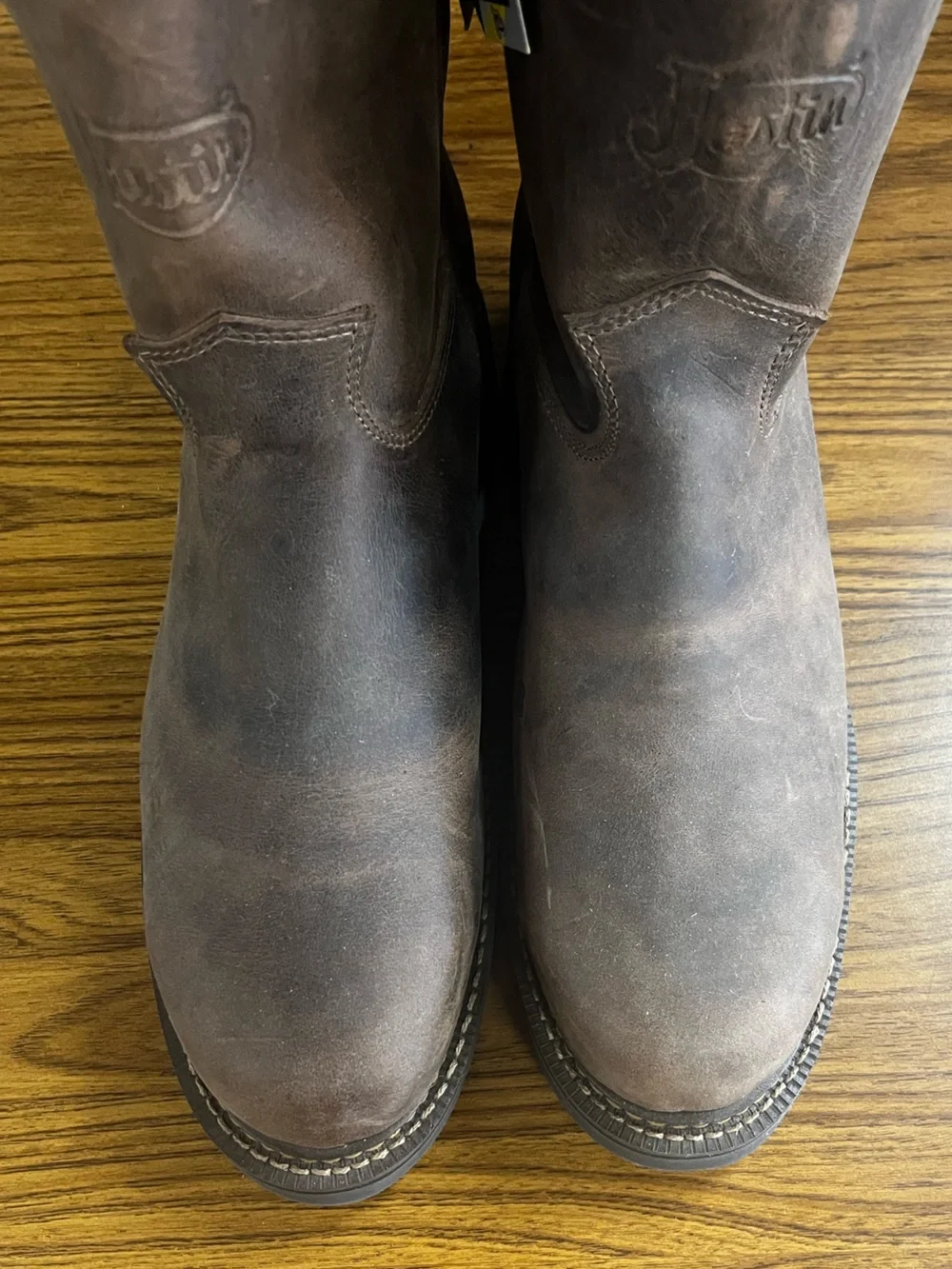 NIB Justin Men’s Work-Boots